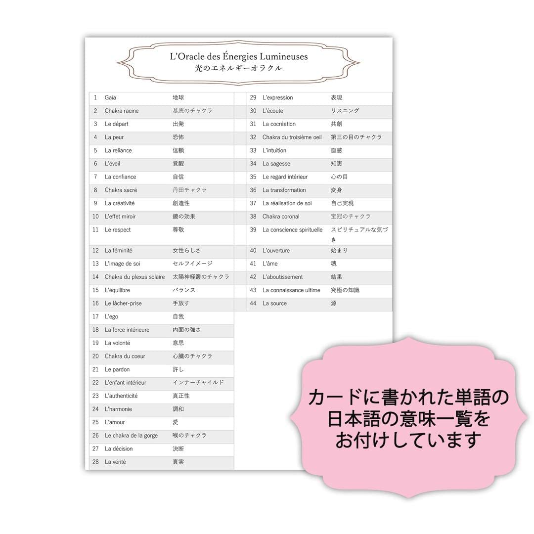Amazon.co.jp: フランスのベスト10に選ばれたオラクルカード